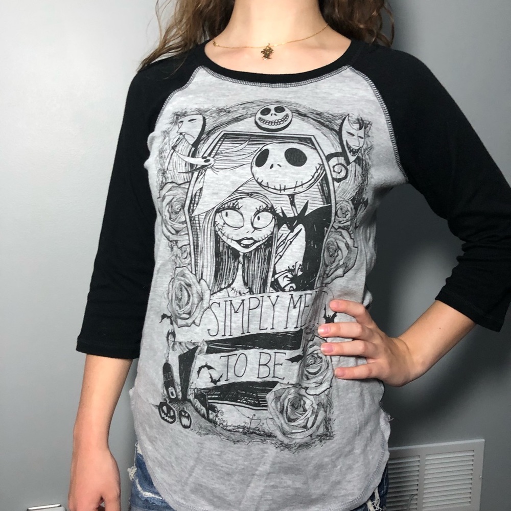 Nightmare Before Christmas Baseball Tee